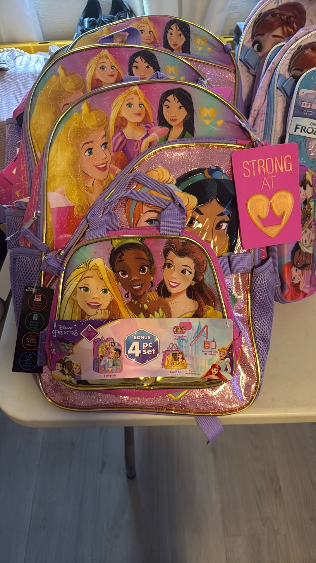Princess 4pc Backpack