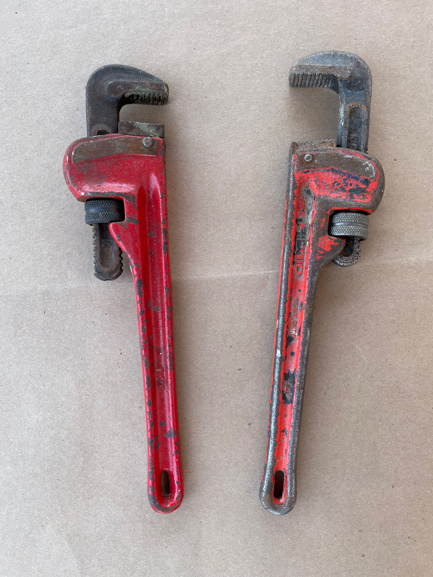 14” RIDGID Pipe Wrench- Qty 2