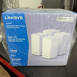 Linksys 4-pack Mesh Wifi System 