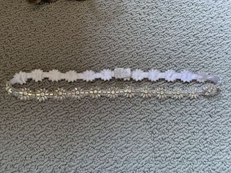 Wedding Dress Jeweled Belt or Sash- BHLDN Anthropologie