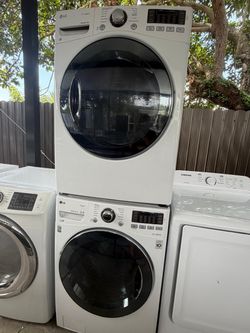 LG laundry washer and dryer