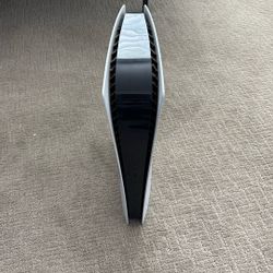 White Ps5 With Controller