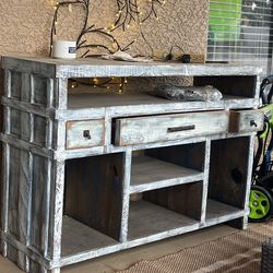Rustic TV stand