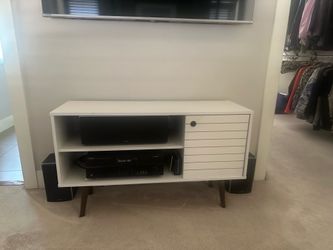 Mid century media console