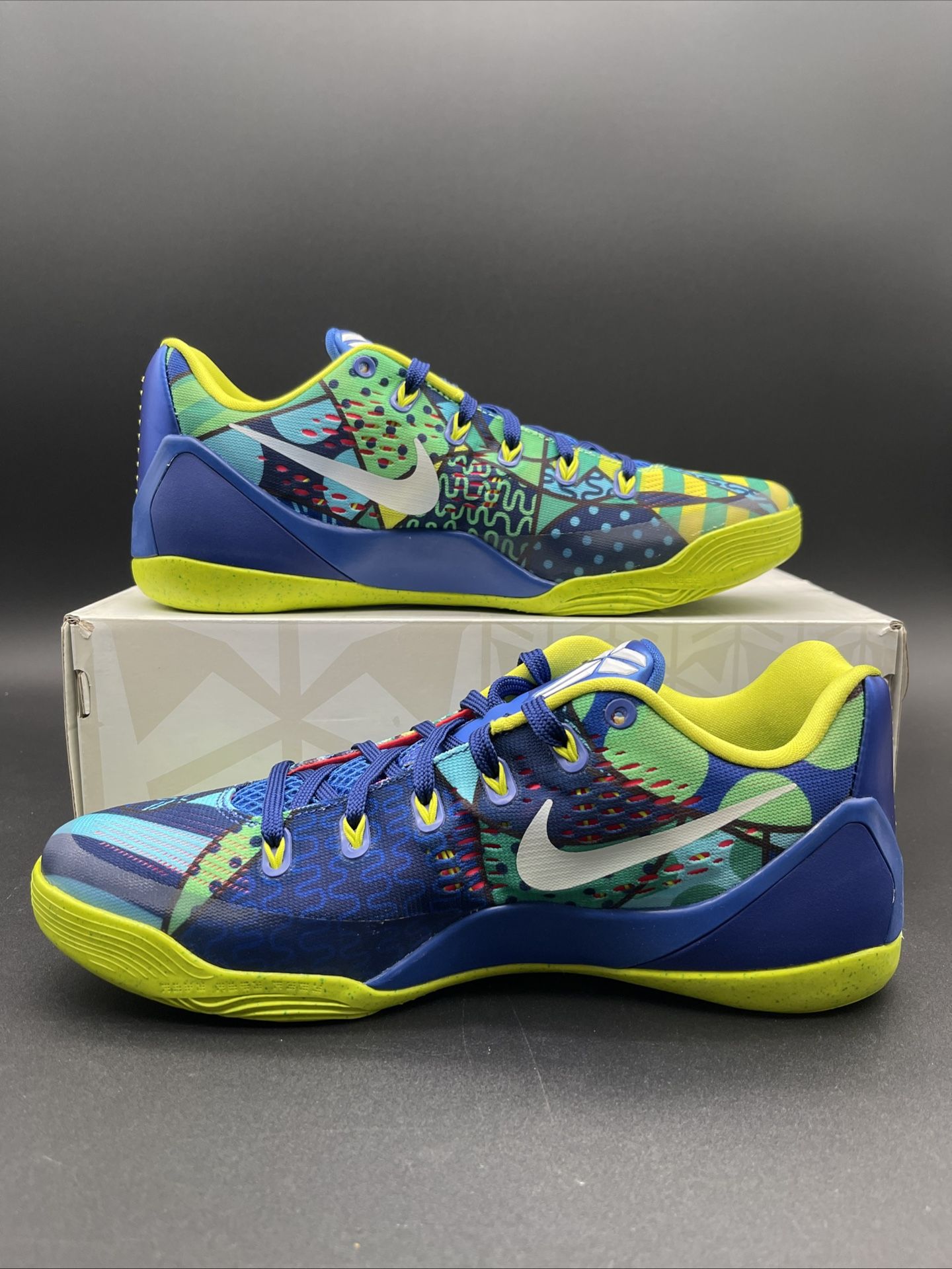 Size 9 Nike Kobe 9 EM Brazil 646701 413 DS Og All