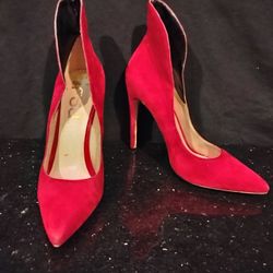 Red FSJ Pumps 