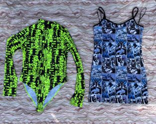Batman Theme Dress & Bodysuit