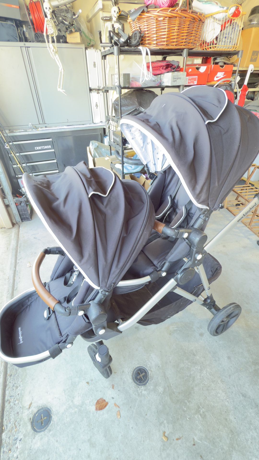 Double Stroller. Mockingbird Brand.