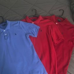 Polo Ralph Lauren Collar Shirts (size XL)