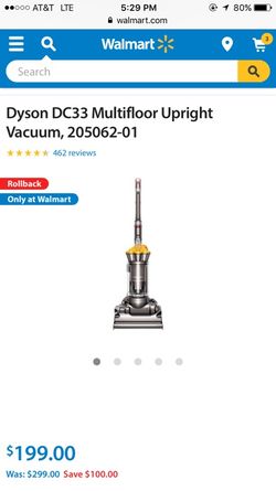 Dyson vacuum cleaner