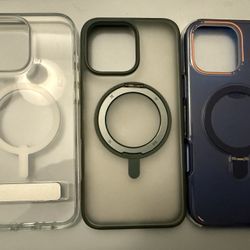 iPhone 16 Promax Case with magsafe and stand 