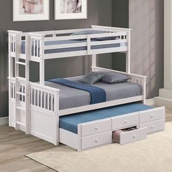 Twin/Full Bunk  Bed Only