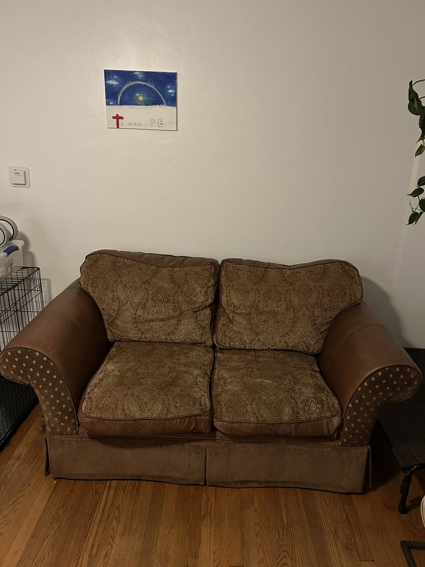 Small Loveseat Couch – Used but in Good Condition – Priced to Sell