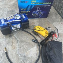 Tire inflator and air compressor  heavy duty fast fill new 