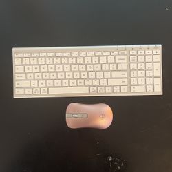 Wireless Mouse & Keyboard Rechargeable 