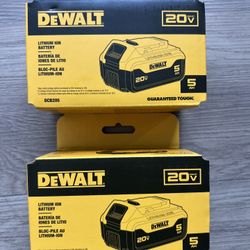 Dewalt Battery’s $100 For both 