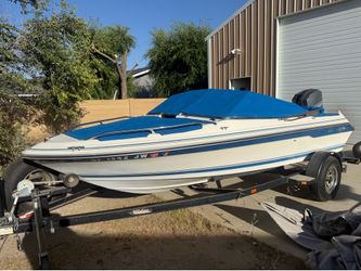 Sea Ray 160 open bow outboard