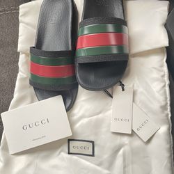 Kids Gucci Web Slides Size (12.5US)