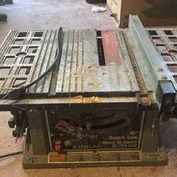 10” Delta table saw