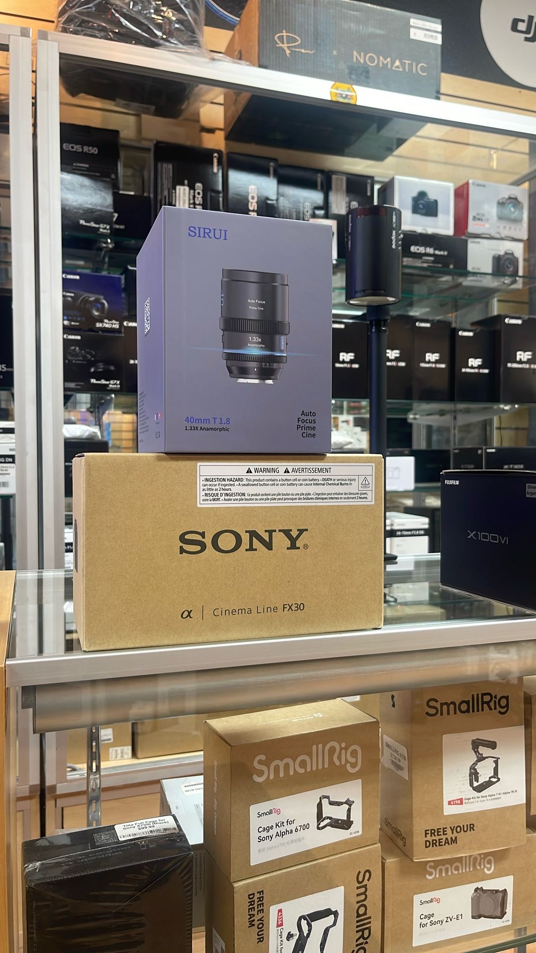 Sony FX30 With Sirui Anamorphic 40mm T1.8 Lens