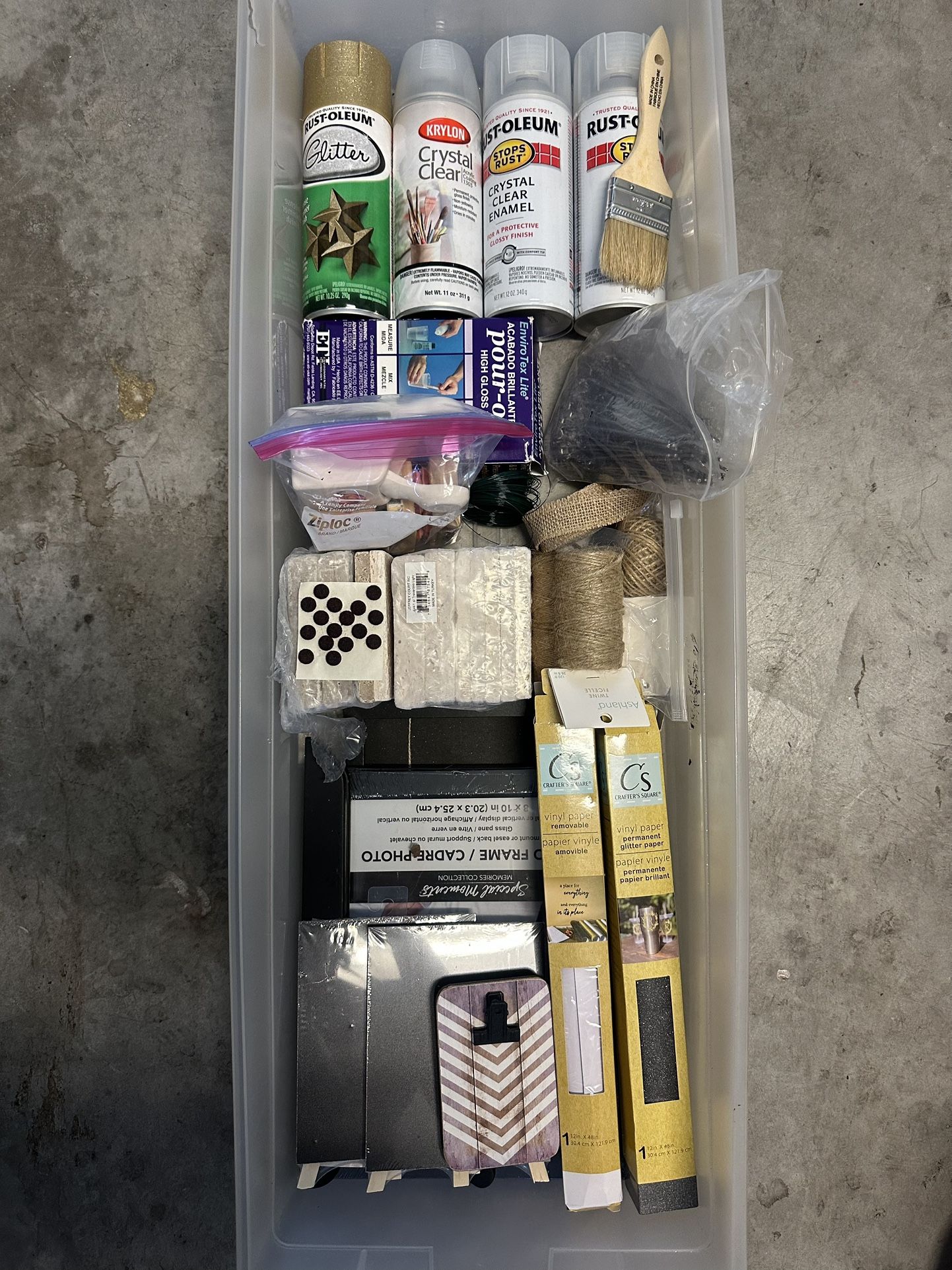 Bin of Crafting Supplies