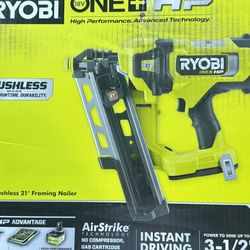 18V Brushless 21 Framing Nailer