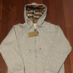 Burberry Zipup Grey Size Large