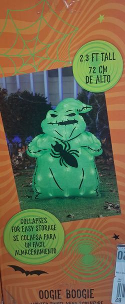 oogie boogie yard sculpture