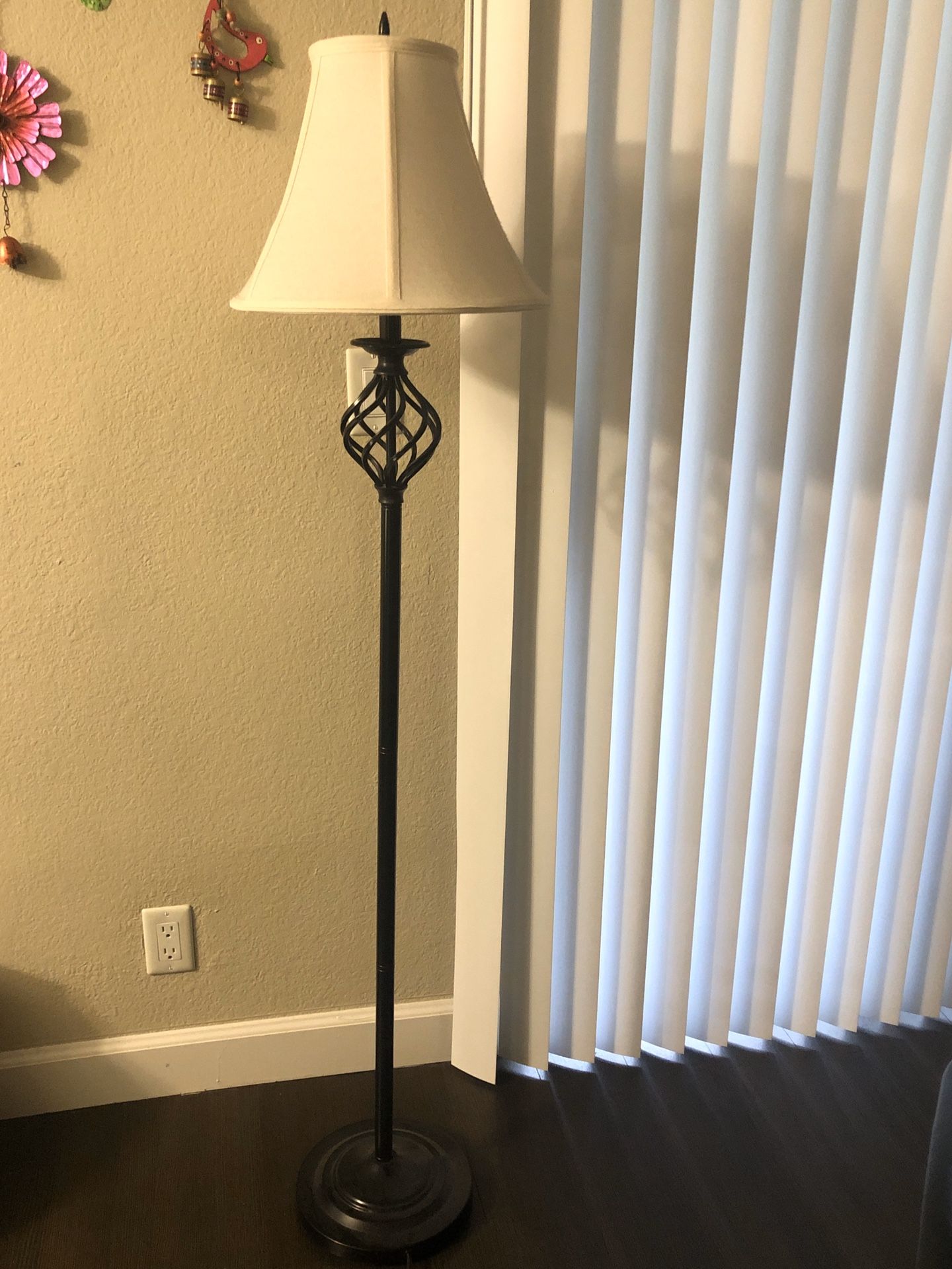 Betterhomes & gardens 61” bronze floor lamp