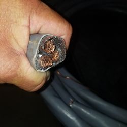 Service Entrance Wire 3/0 ×3 With Ground All Copper 50 Ft