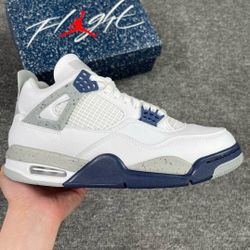 Jordan 4 midnight navy size 4-13