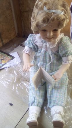 Shirley Temple porcelain doll