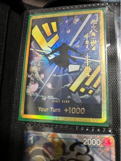 DON!! Card Zoro Gold