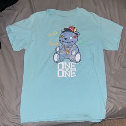 Blue H&M streetwear tee