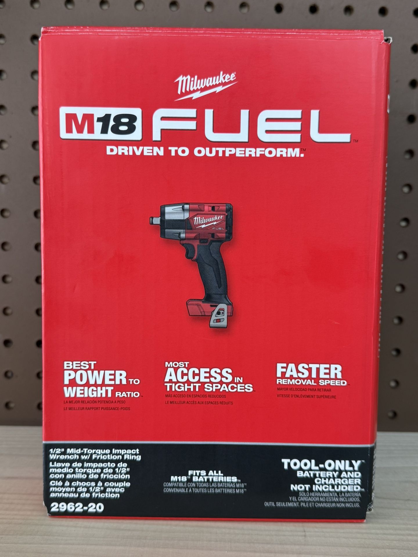 NEW! Milwaukee 2962-20 M18 FUEL Mid Torque Impact