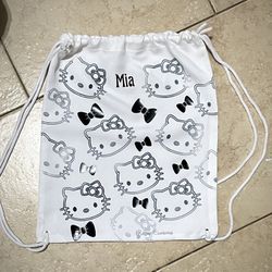 Hello Kitty drawstring Backpack
