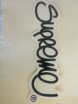 Supreme sticker