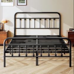 KING 14” With Headboard And Footboard victorian Style👇CROSSROADS 👇