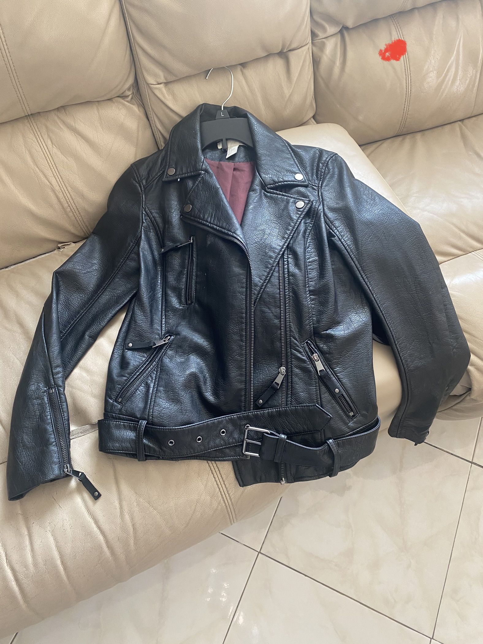 Leather Jacket 9(not for sale)