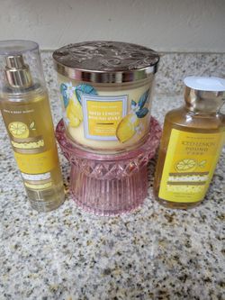 **Bath & Body Works Iced Lemon Pound Cake Collection**