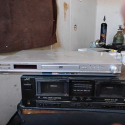 Jvc Dual Cassette Player Or DVD Player