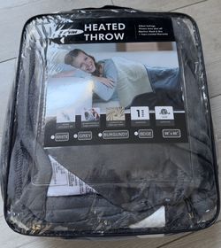 Sunvivi Heated Throw Blanket – 50” x 60” Brand new. Open Box
