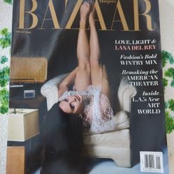 Harper's Bazaar Lana Del Rey Cover Magazine The Arts Issue 2023/2024