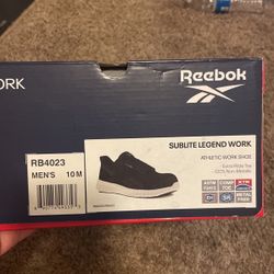 Sublite Reebok Work Shoes With Non Metallic Toes