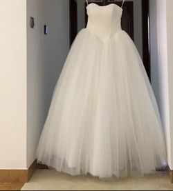 Size 16 wedding dress hand made in china