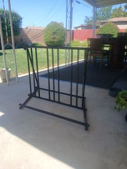 Freestanding Metal Bike Rack