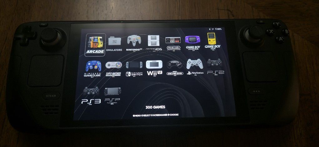 Fully Loaded Steam Deck LCD 256GB + 1TB MicroSD