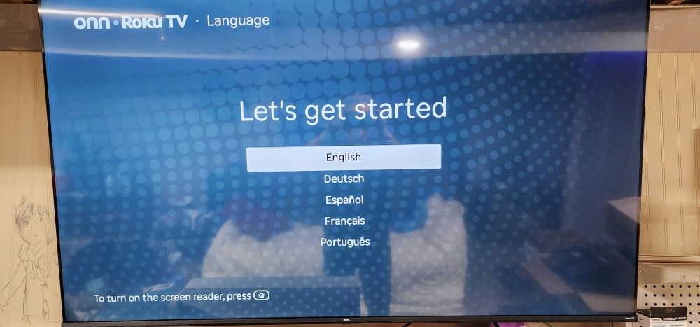 65 In Onn Roku TV