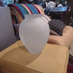 beautiful frosted frosted glass frosted glass vase