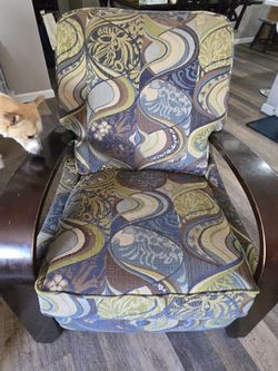 Custom upholstery La Z Boy recliner